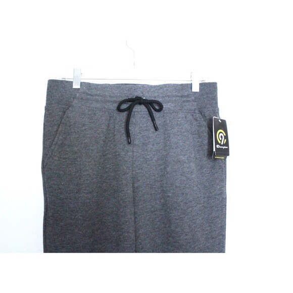Champion C9 Fleece Leggings Size S Gray Cuffed Hem Drawstring NWT - Picture 2 of 5